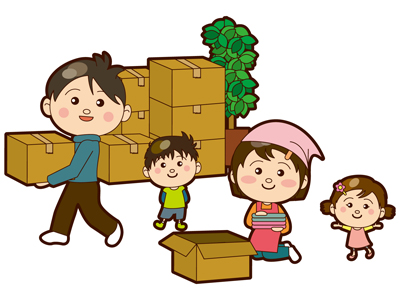 引っ越し荷造り